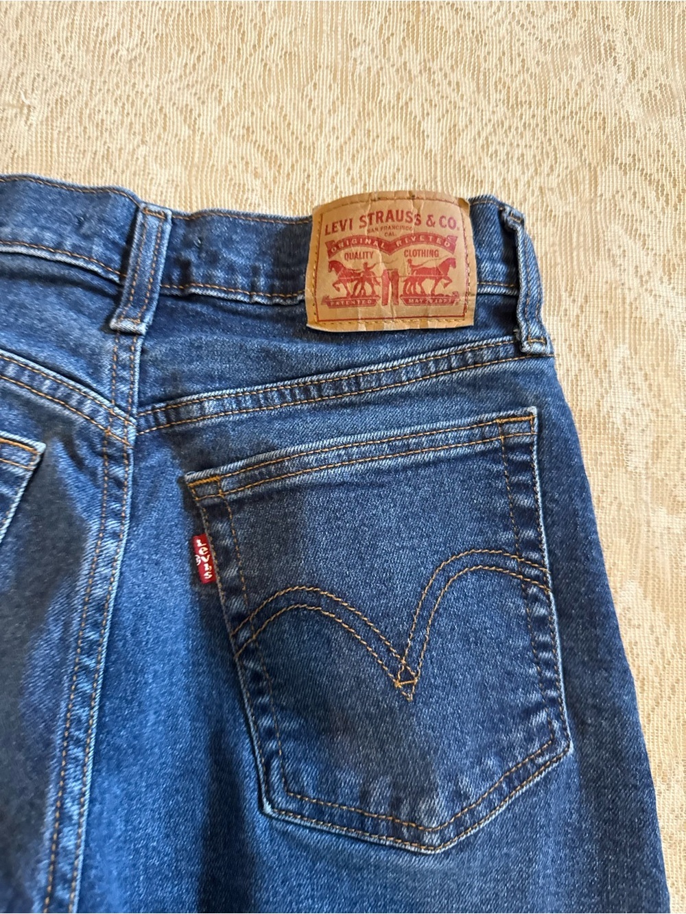 Levi’s wedgie straight button fly jeans - Picture 10 of 10